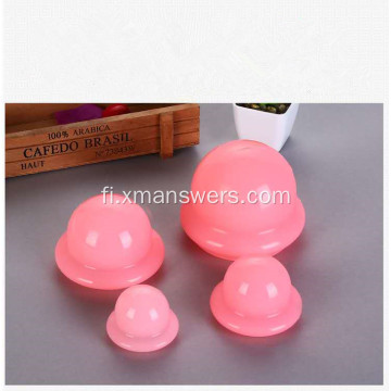 Kotikäyttöön AntiCellulite Silicone Vacuum Cupping Hierontakupit